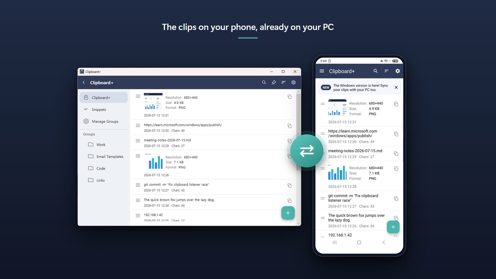 Clipboard+ for Windows 截图 5