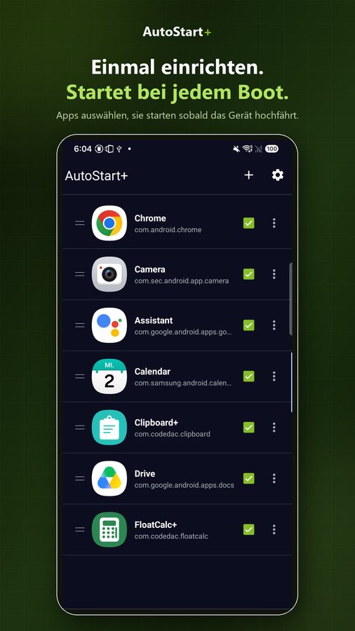 AutoStart+ Screenshots 1