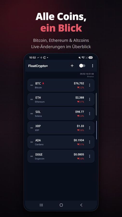 FloatCrypto+ Screenshots 2