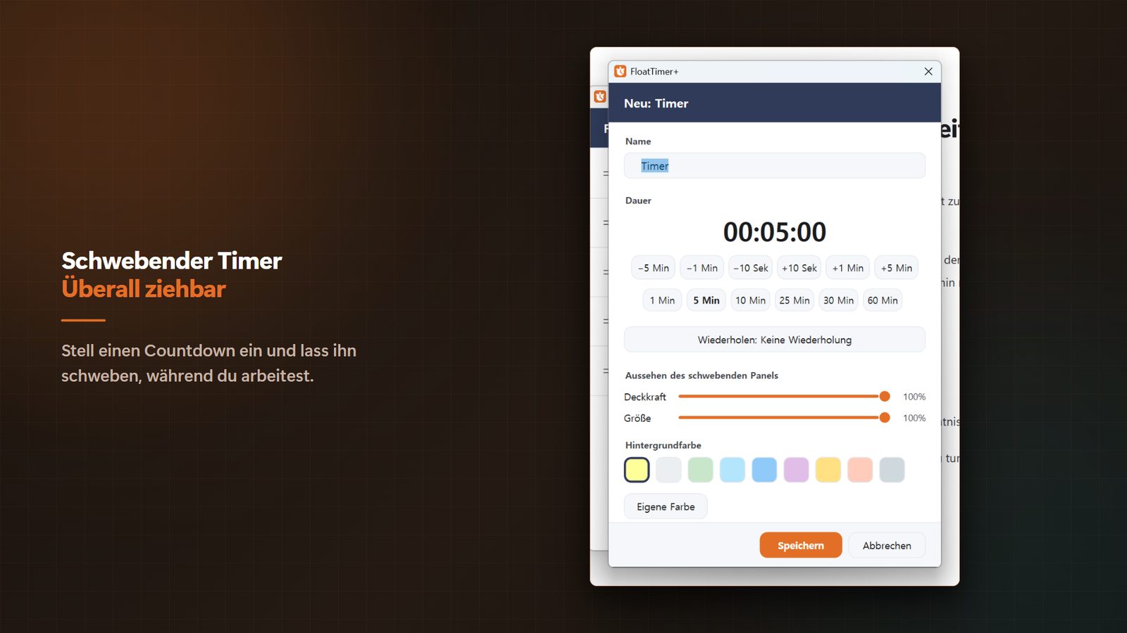 FloatTimer+ for Windows Screenshots 3