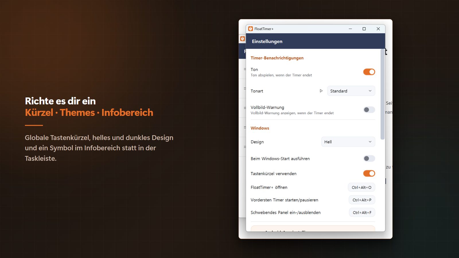 FloatTimer+ for Windows Screenshots 4