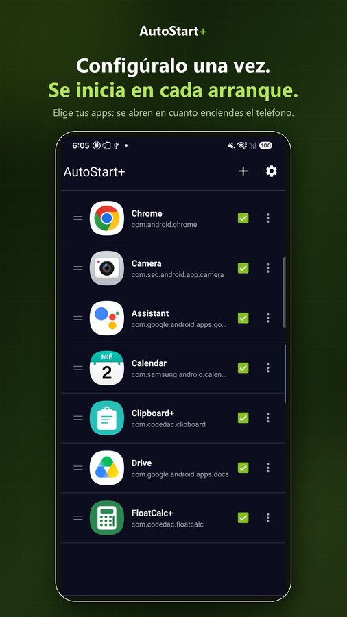 AutoStart+ Capturas 1