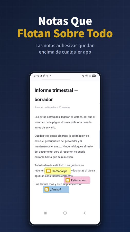 FloatNote+ Capturas 1
