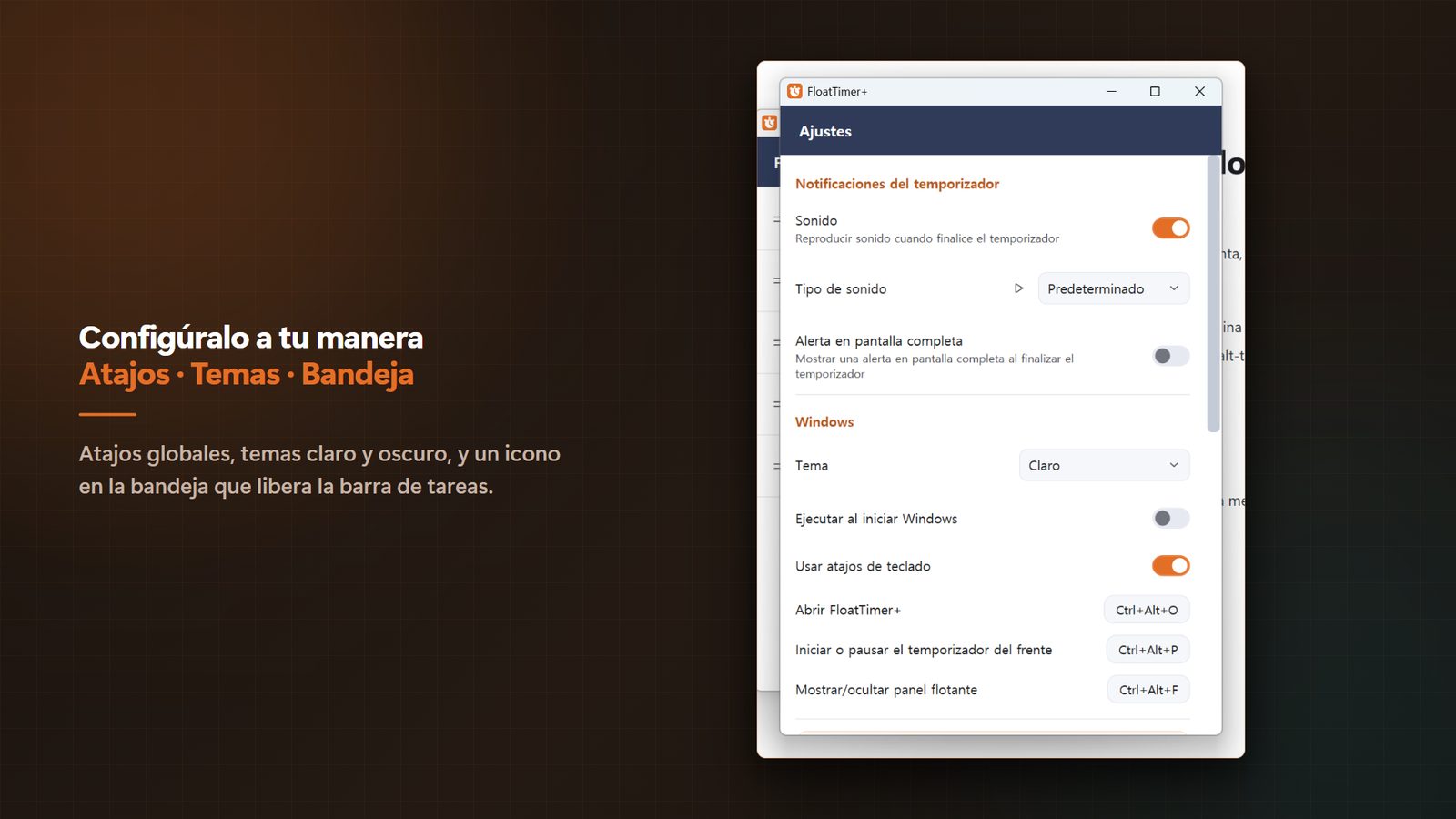 FloatTimer+ for Windows Capturas 4