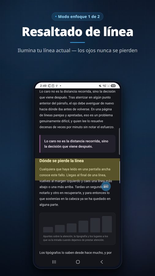 ReadFocus+ Capturas 2