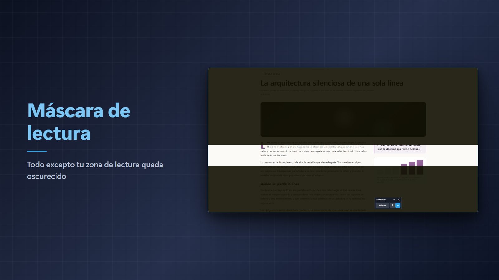 ReadFocus+ for Windows Capturas 1
