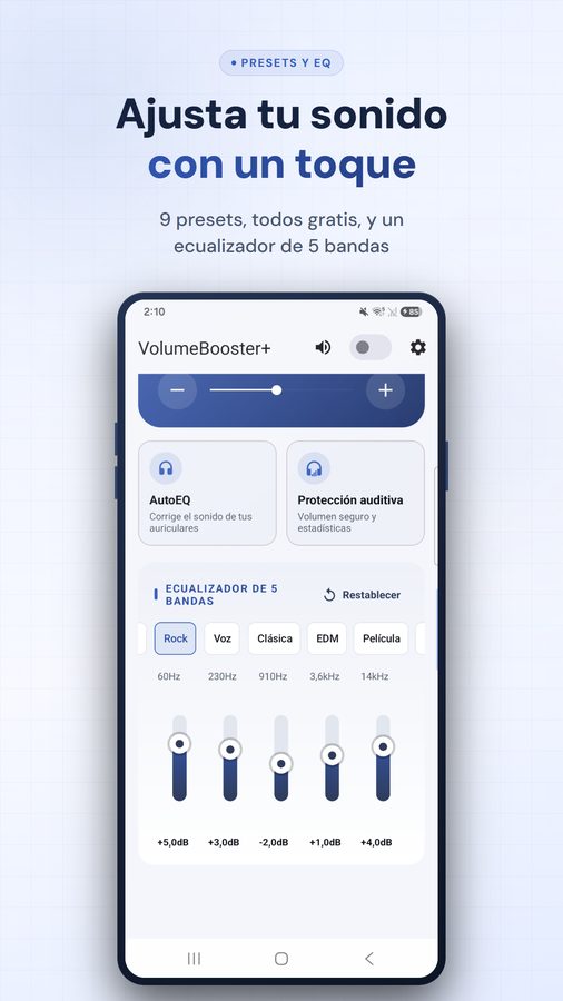 VolumeBooster+ Capturas 2