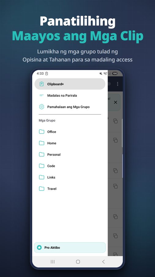 Clipboard+ Mga Screenshot 5