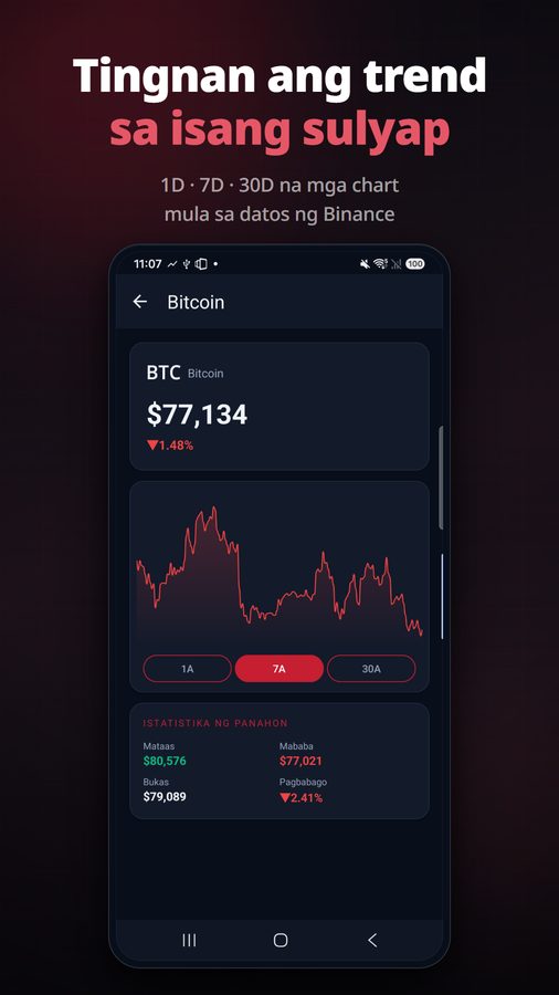 FloatCrypto+ Mga Screenshot 3