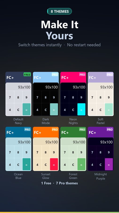 FloatCalc+ 스크린샷 4