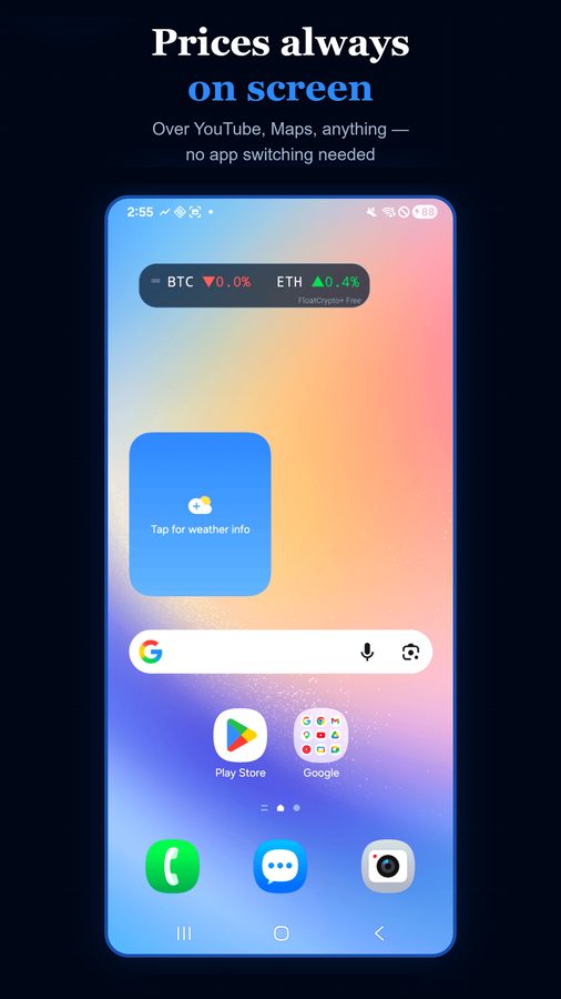 FloatCrypto+ 스크린샷 1
