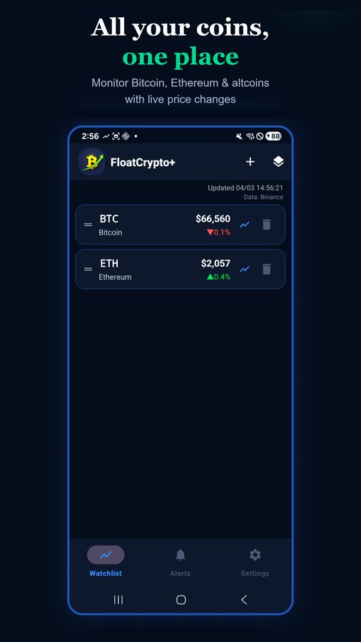 FloatCrypto+ 스크린샷 2