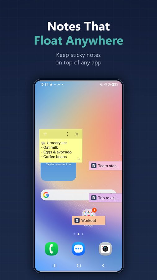 FloatNote+ Ekran Görüntüleri 1