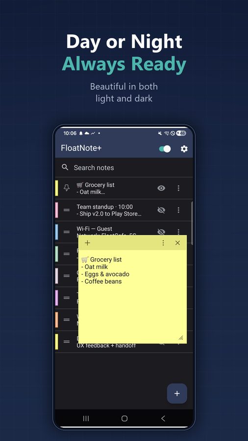 FloatNote+ Ekran Görüntüleri 5