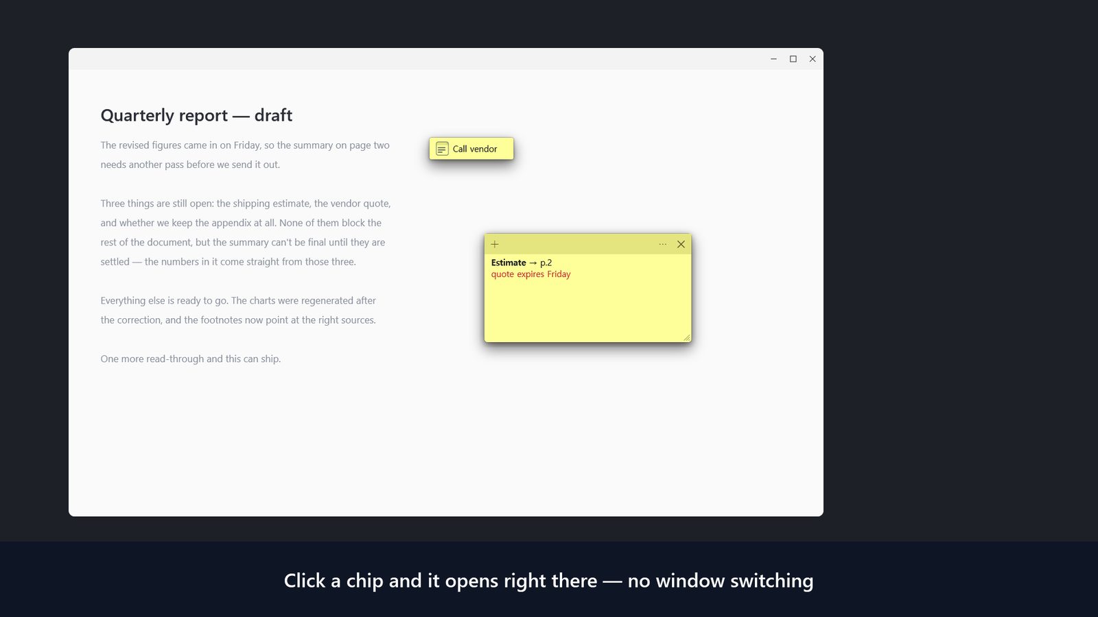 FloatNote+ for Windows Tangkapan Skrin 2