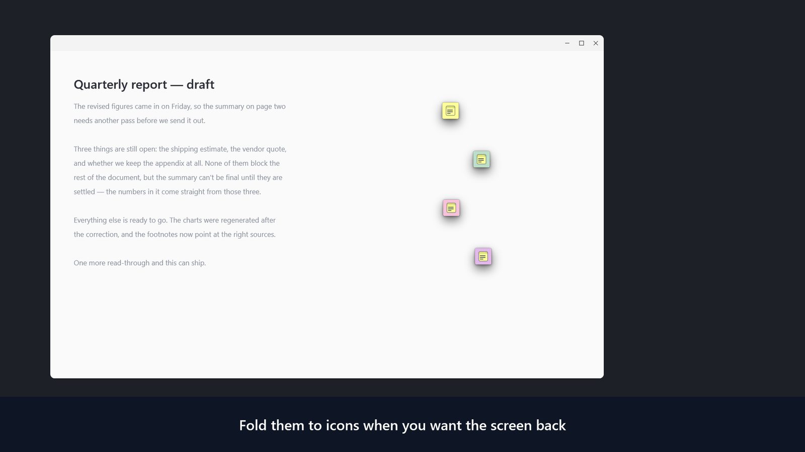 FloatNote+ for Windows Tangkapan Skrin 3