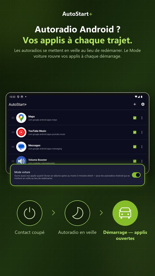 AutoStart+ Captures d'écran 5