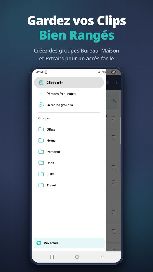 Clipboard+ Captures d'écran 5