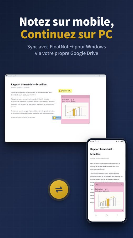FloatNote+ Captures d'écran 6