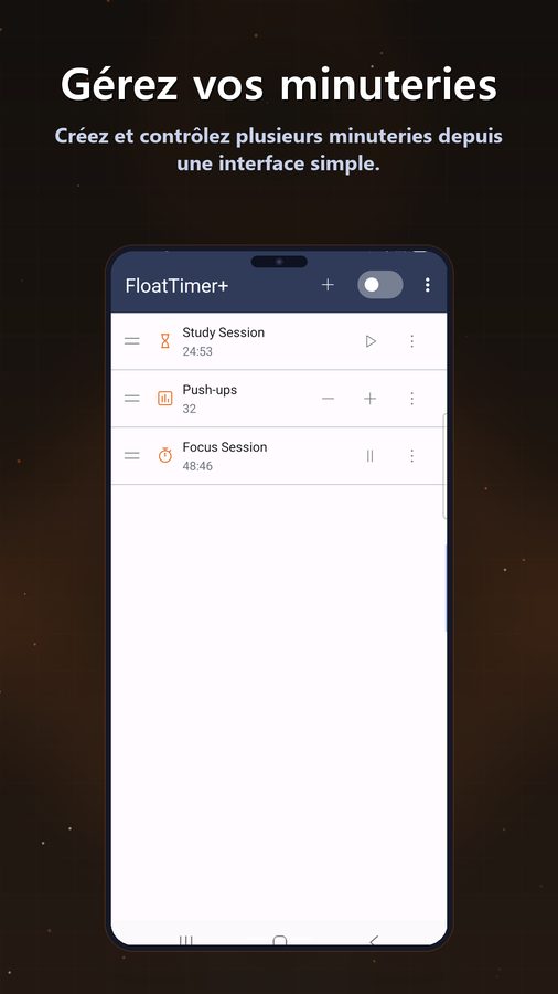 FloatTimer+ Captures d'écran 5