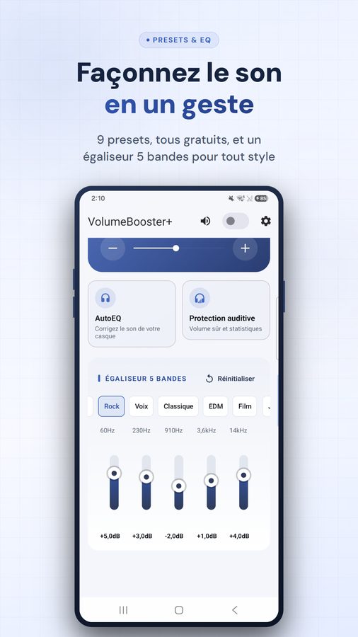 VolumeBooster+ Captures d'écran 2