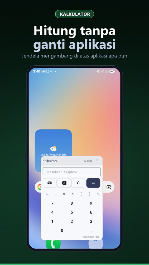 FloatCalc+ Tangkapan Layar 2