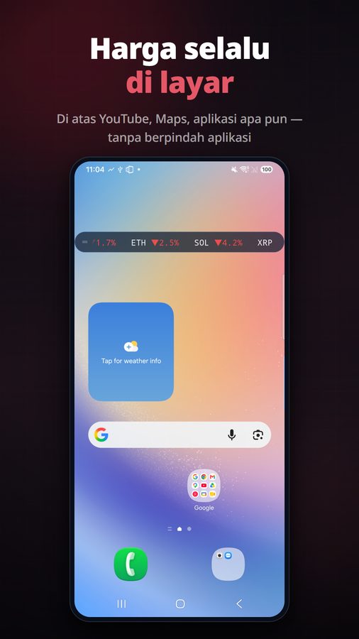 FloatCrypto+ Tangkapan Layar 1