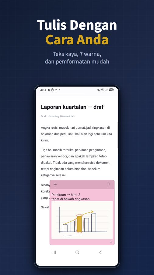 FloatNote+ Tangkapan Layar 3