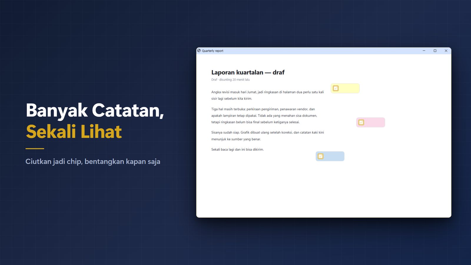 FloatNote+ for Windows Tangkapan Layar 3