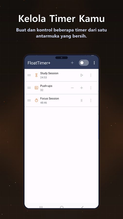 FloatTimer+ Tangkapan Layar 5
