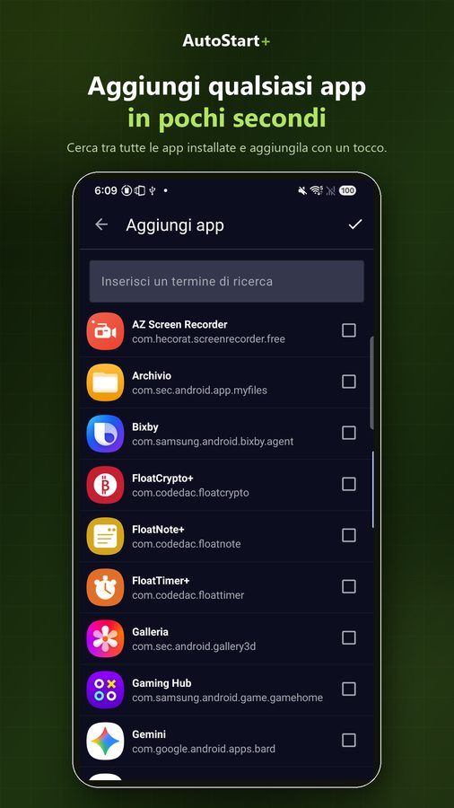 AutoStart+ Screenshot 2