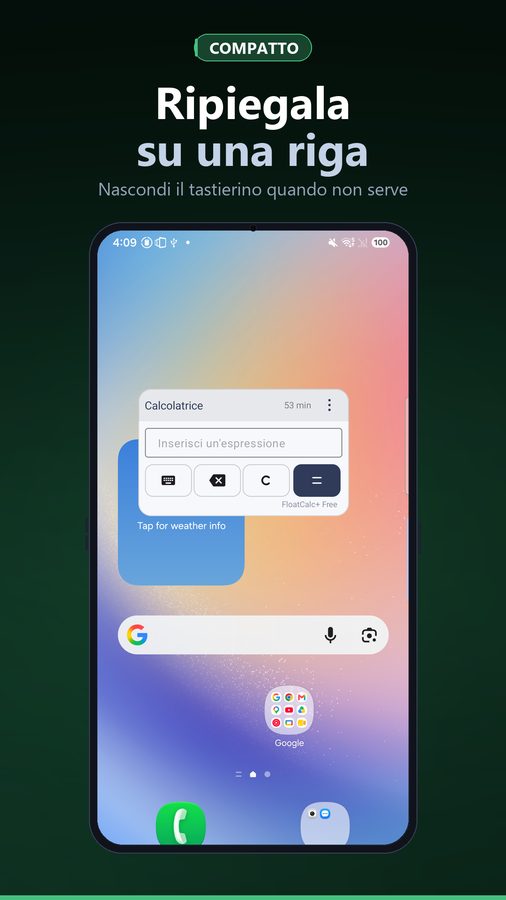 FloatCalc+ Screenshot 1
