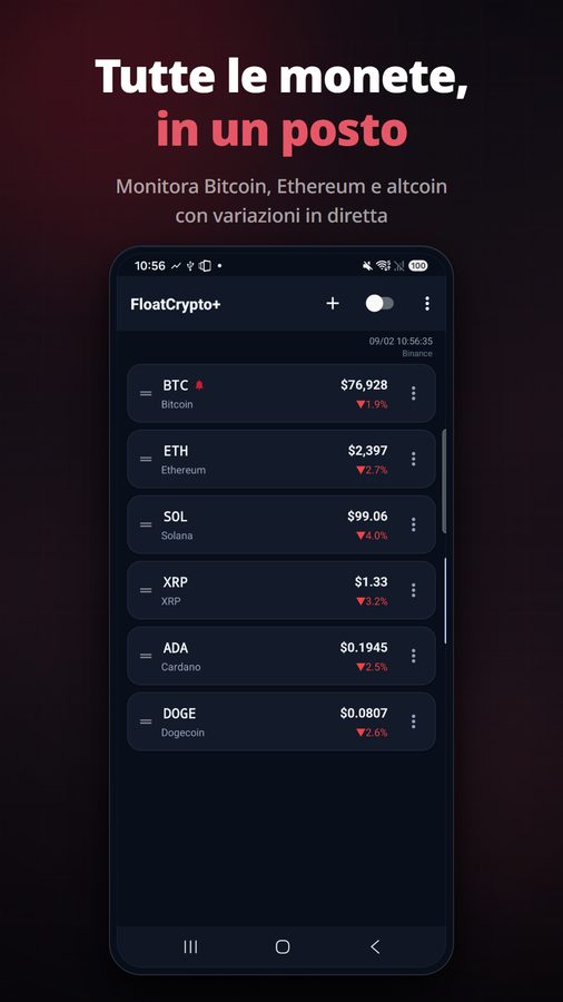 FloatCrypto+ Screenshot 2