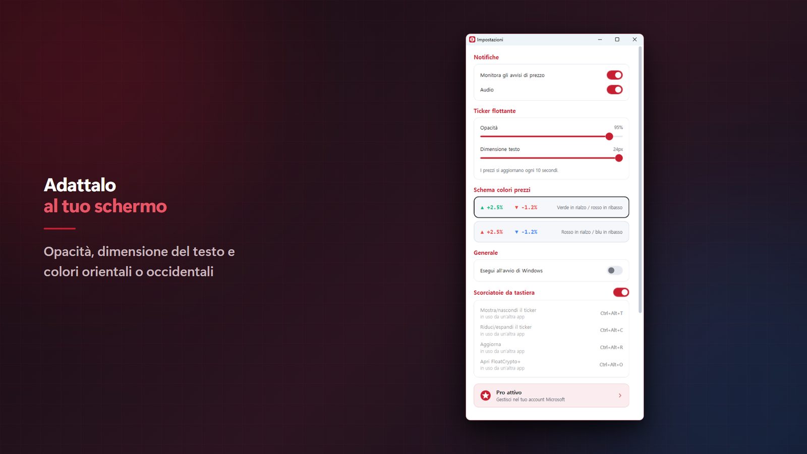 FloatCrypto+ for Windows Screenshot 5