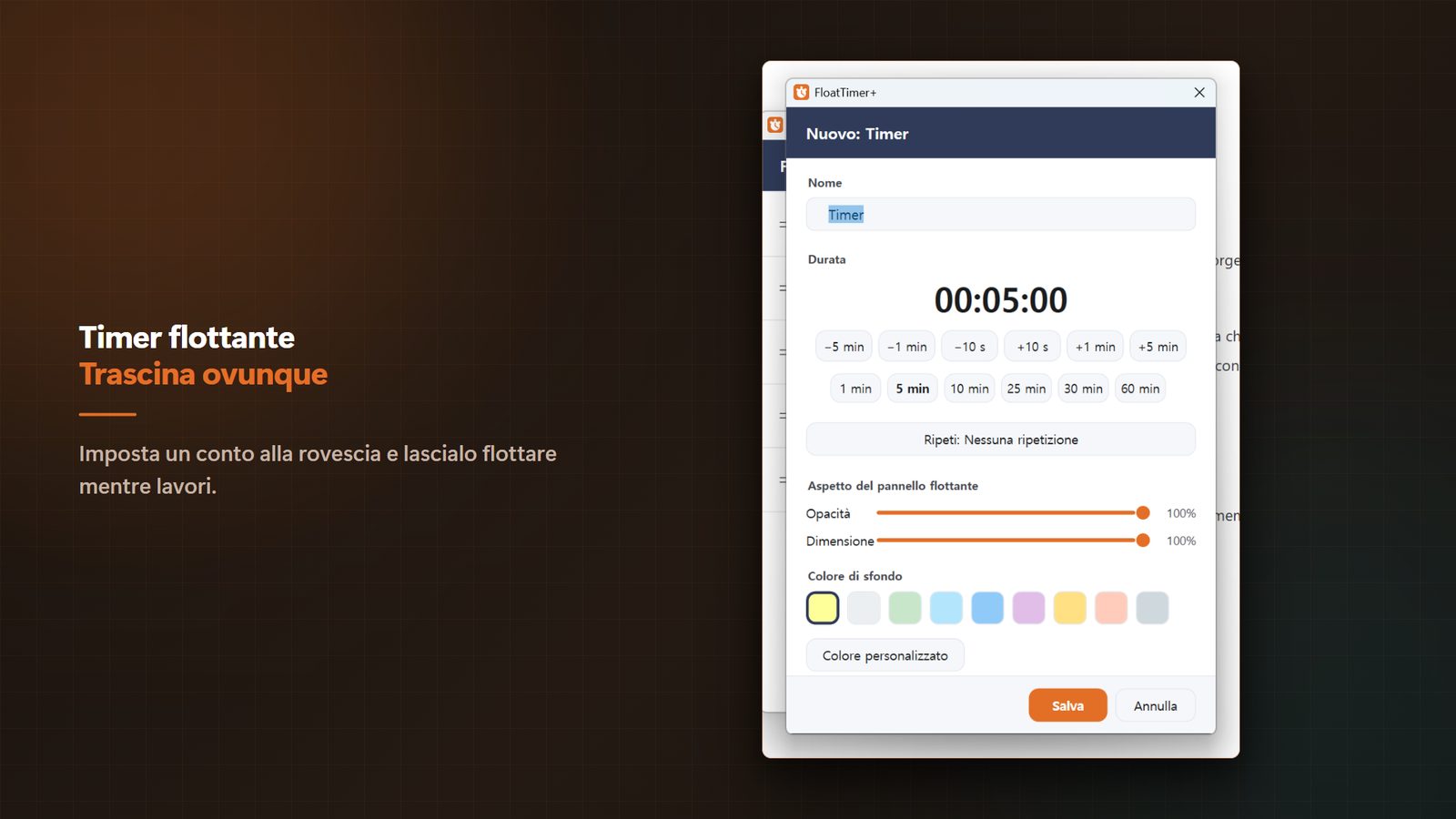 FloatTimer+ for Windows Screenshot 3