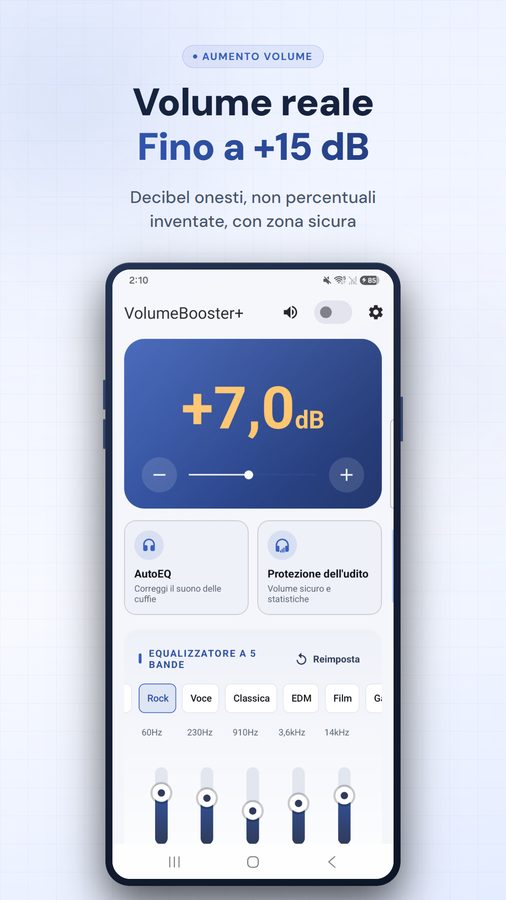 VolumeBooster+ Screenshot 1