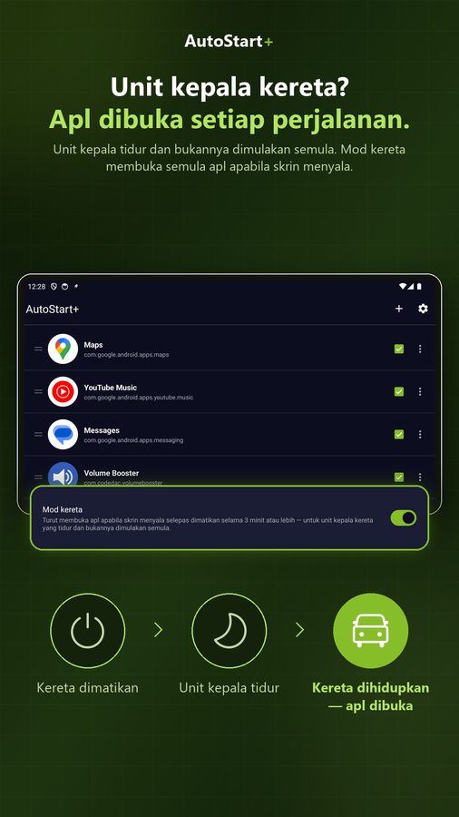 AutoStart+ Tangkapan Skrin 5