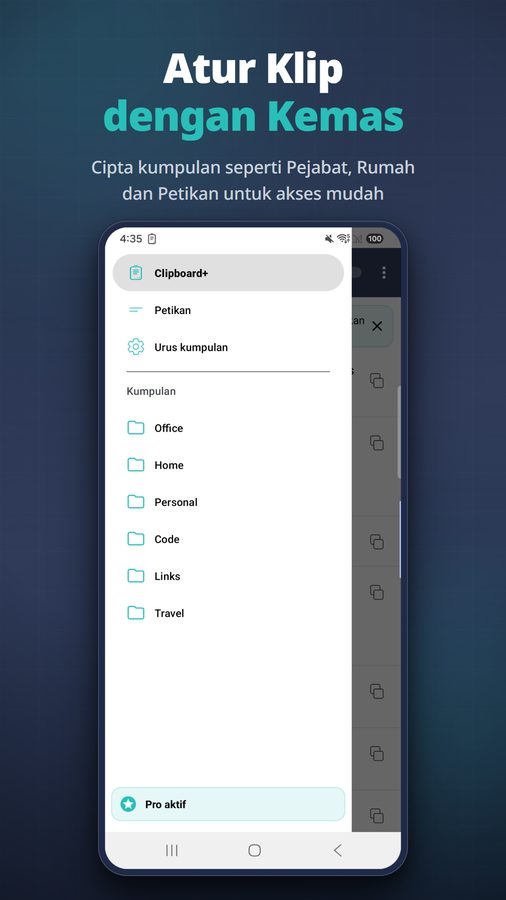 Clipboard+ Tangkapan Skrin 5