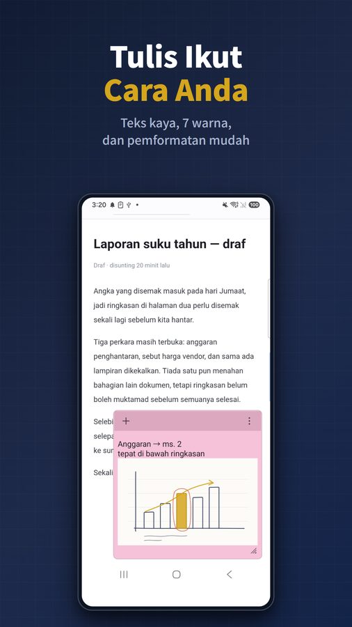 FloatNote+ Tangkapan Skrin 3