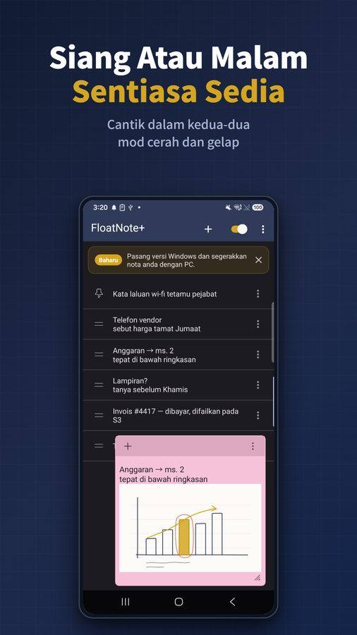 FloatNote+ Tangkapan Skrin 5