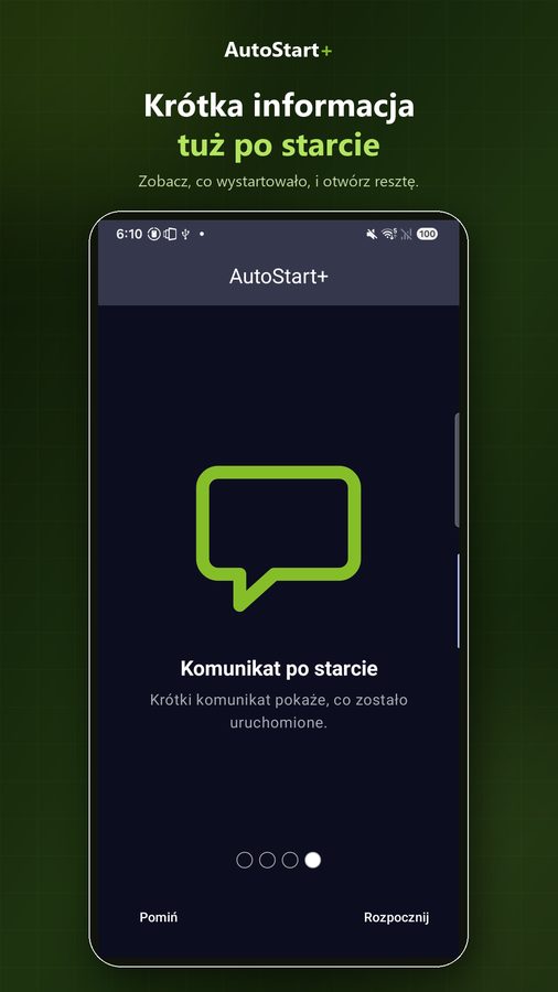 AutoStart+ Zrzuty ekranu 4