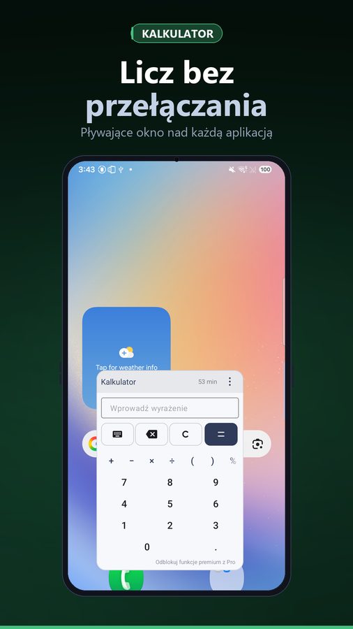 FloatCalc+ Zrzuty ekranu 2