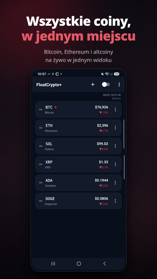 FloatCrypto+ Zrzuty ekranu 2
