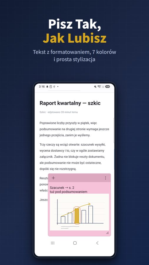 FloatNote+ Zrzuty ekranu 3