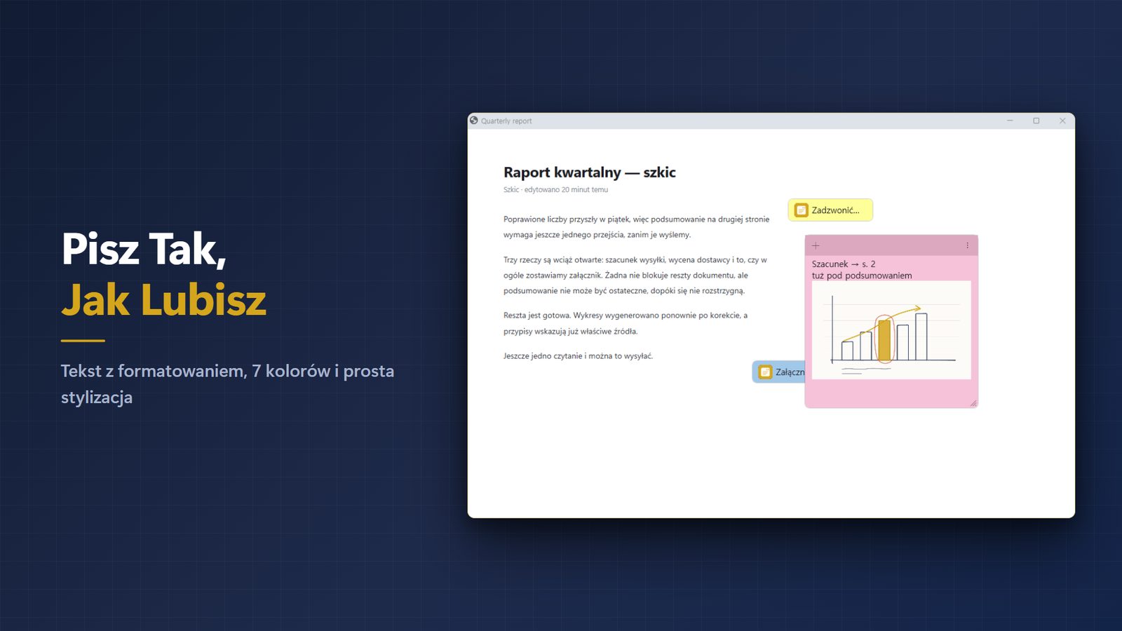 FloatNote+ for Windows Zrzuty ekranu 2