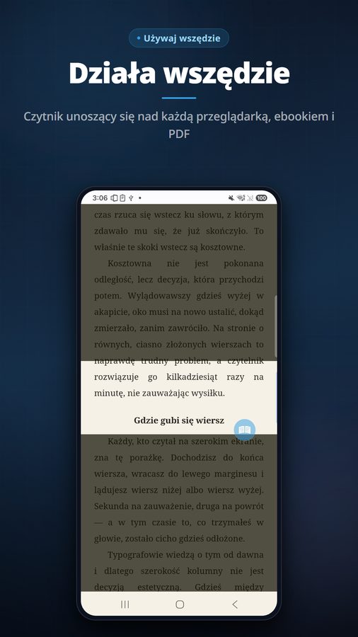 ReadFocus+ Zrzuty ekranu 3