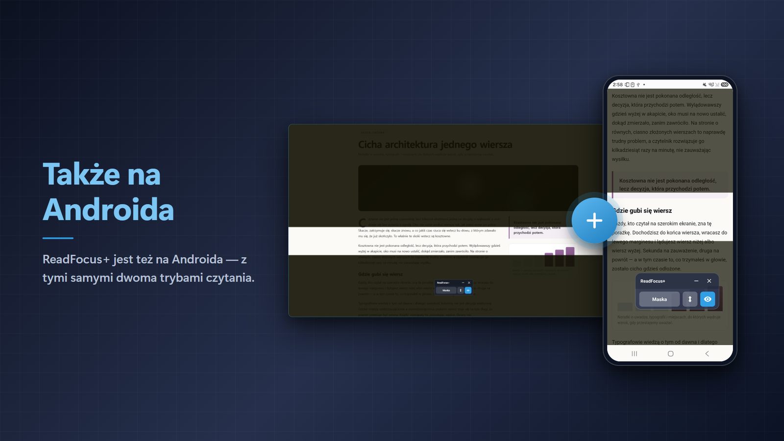 ReadFocus+ for Windows Zrzuty ekranu 4