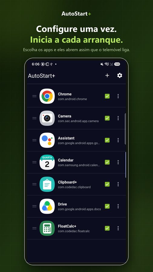 AutoStart+ Capturas de tela 1