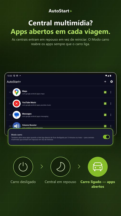 AutoStart+ Capturas de tela 5