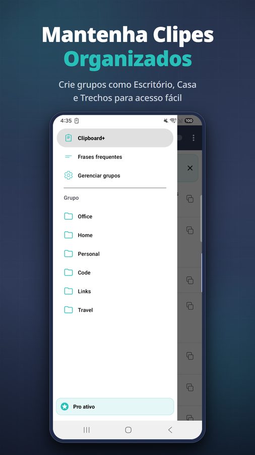 Clipboard+ Capturas de tela 5